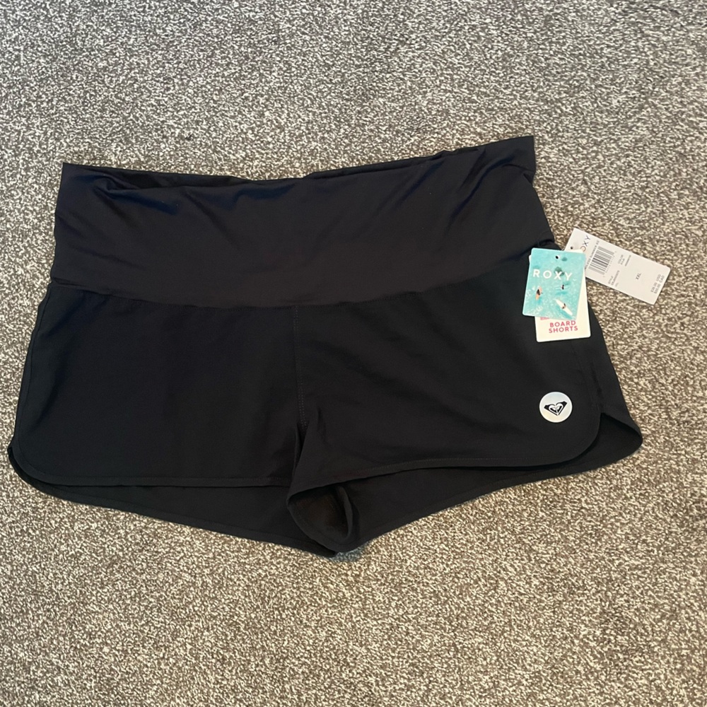 Roxy Women’s Black Active/Swim Short - Endless Summer Board Shorts